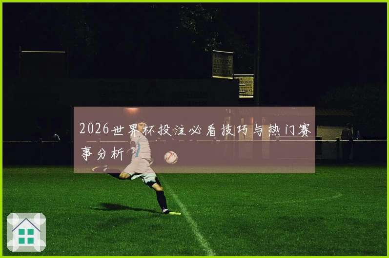 2026世界杯投注必看技巧与热门赛事分析