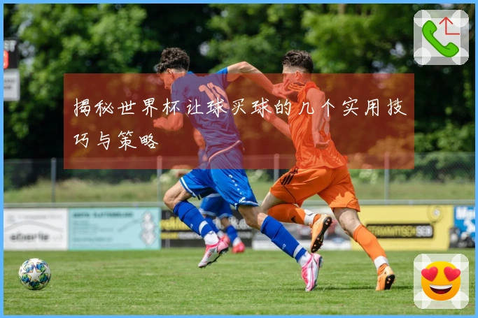 揭秘世界杯让球买球的几个实用技巧与策略